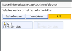 Schermafbeelding Bedieningspaneel