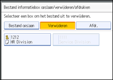 Schermafbeelding Bedieningspaneel
