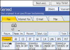 Schermafbeelding Bedieningspaneel
