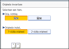 Schermafbeelding Bedieningspaneel