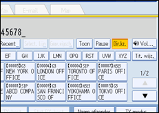 Schermafbeelding Bedieningspaneel