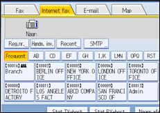 Schermafbeelding Bedieningspaneel