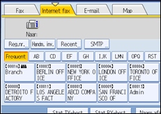 Schermafbeelding Bedieningspaneel