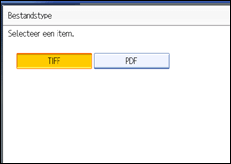 Schermafbeelding Bedieningspaneel