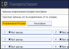 Schermafbeelding Bedieningspaneel