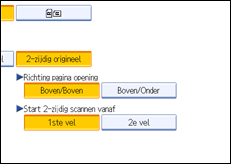 Schermafbeelding Bedieningspaneel