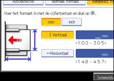 Schermafbeelding Bedieningspaneel