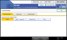 Schermafbeelding Bedieningspaneel