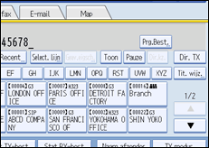 Schermafbeelding Bedieningspaneel