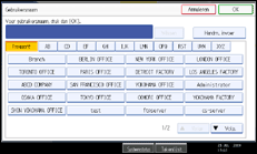 Schermafbeelding Bedieningspaneel