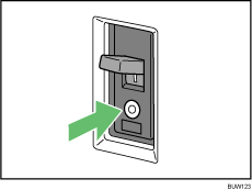 Afbeelding van de aardlekschakelaar