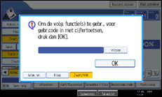 Schermafbeelding Bedieningspaneel