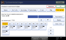 Schermafbeelding Bedieningspaneel