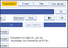 Schermafbeelding Bedieningspaneel