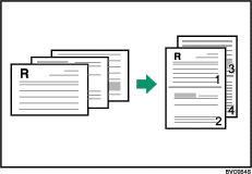 Afbeelding van 2 pagina's per vel