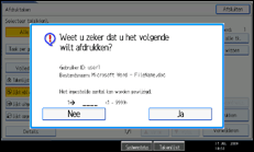 Illustratie scherm bedieningspaneel