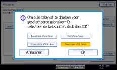 Illustratie scherm bedieningspaneel