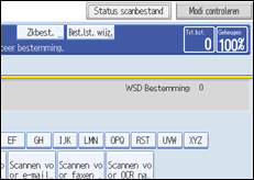 Schermafbeelding Bedieningspaneel