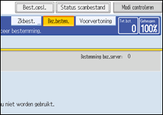 Schermafbeelding Bedieningspaneel