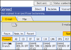 Schermafbeelding Bedieningspaneel