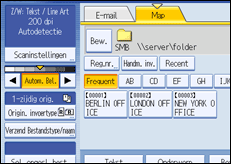 Schermafbeelding Bedieningspaneel