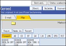 Schermafbeelding Bedieningspaneel