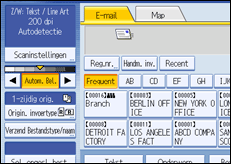 Schermafbeelding Bedieningspaneel