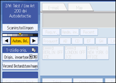 Schermafbeelding Bedieningspaneel