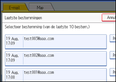 Schermafbeelding Bedieningspaneel