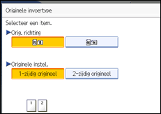 Schermafbeelding Bedieningspaneel