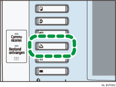 Afbeelding van printertoets