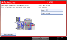 Schermafbeelding Bedieningspaneel