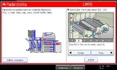 Schermafbeelding Bedieningspaneel