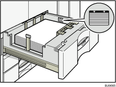 Иллюстрация блока для лотка формата A3/11 x 17