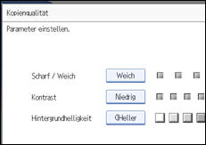 Abbildung des Bedienfeld-Displays