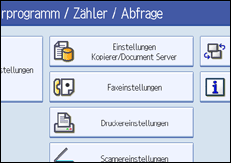 Abbildung des Bedienfeld-Displays