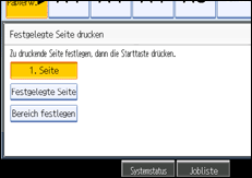 Abbildung des Bedienfeld-Displays