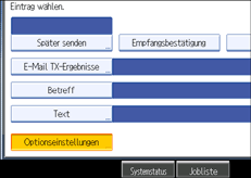 Abbildung des Bedienfelds