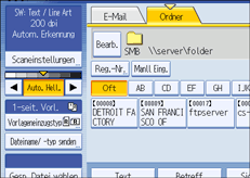 Abbildung Bedienfeld-Display