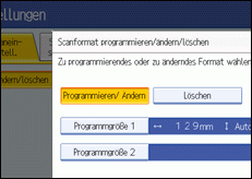Abbildung Bedienfeld-Display