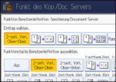 Abbildung Bedienfeld-Display