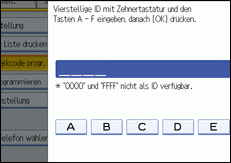 Abbildung Bedienfeld-Display