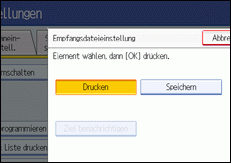 Abbildung Bedienfeld-Display