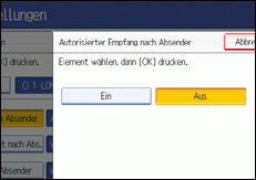 Abbildung Bedienfeld-Display