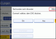 Abbildung Bedienfeld-Display