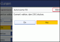 Abbildung Bedienfeld-Display
