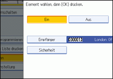 Abbildung Bedienfeld-Display