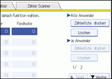 Abbildung Bedienfeld-Display