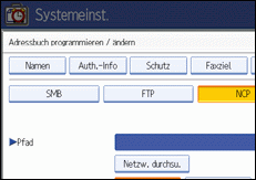 Abbildung Bedienfeld-Display