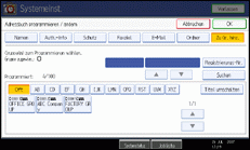 Abbildung Bedienfeld-Display